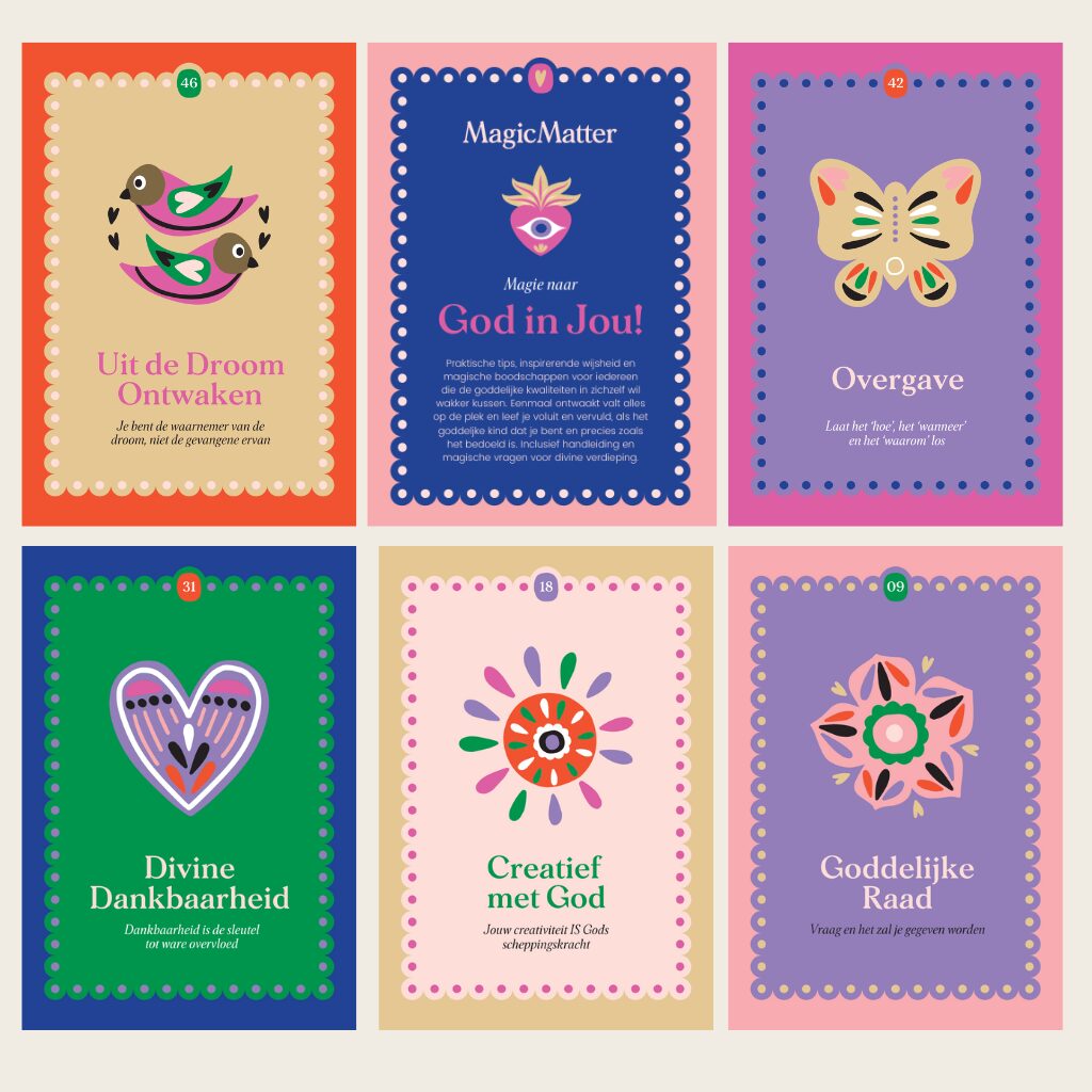 Magie naar God in jou kaarten